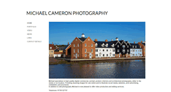 Desktop Screenshot of michaelcameronphotography.co.uk